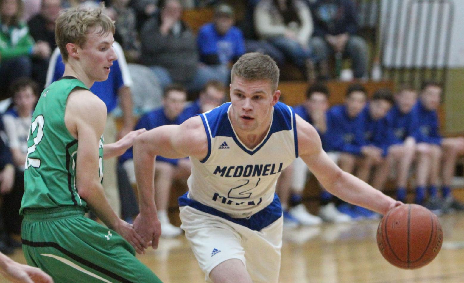 Eau Claire Immanuel at McDonell boys basketball 3-2-18